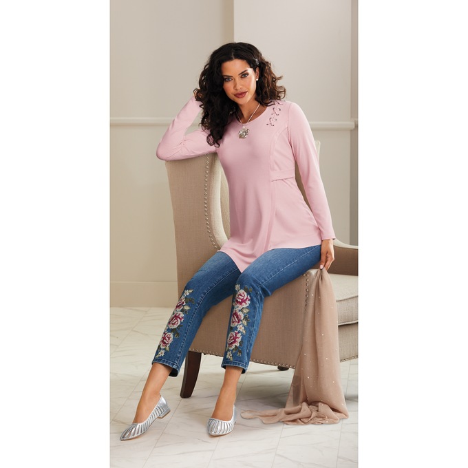 Adora Knit Tunic, , large