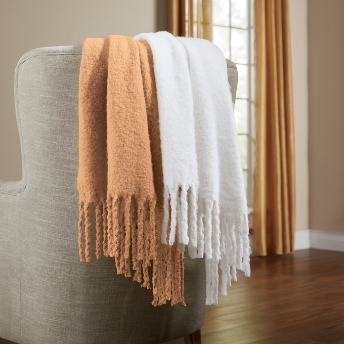 Personalized Solid Oversized Scarf, , large