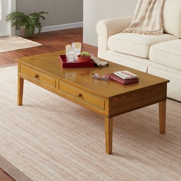 Coffee Tables Round Rustic Wood Lift Top Storage Country Door