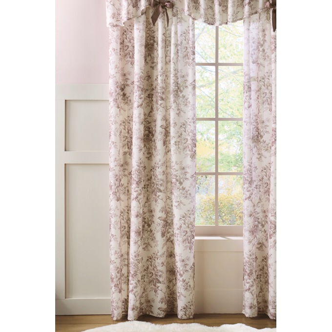 Toile French Country Curtain Window Panel, , large