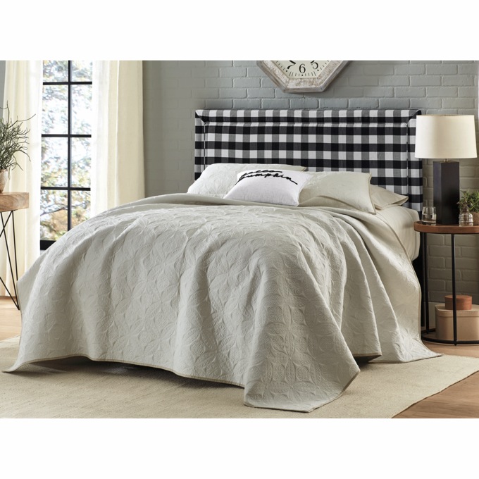 Buffalo Check Queen Headboard, , large
