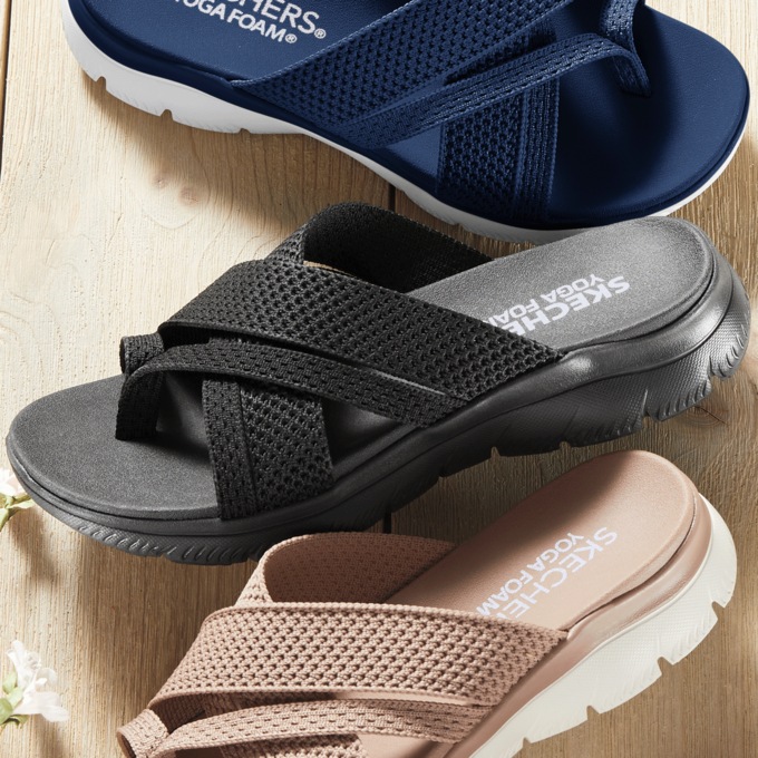 Skechers Summits Fantasy Walk Sandal with Yoga Foam Footbed, , large