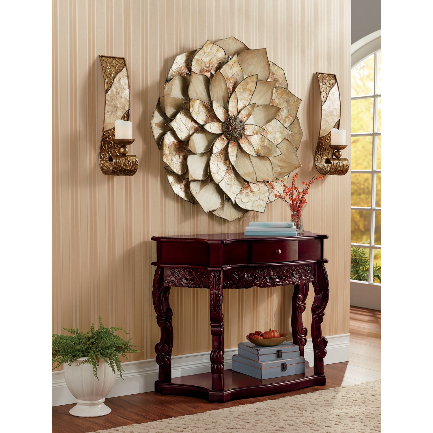 Capiz Flower Country Door