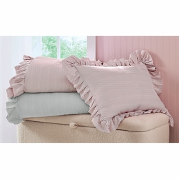 Railroad Stripe Down-Alternative 3-Piece Comforter Set, , large