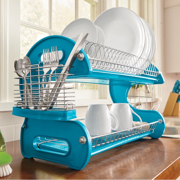 2-Tier Dish Rack, , large