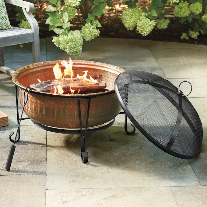 Copper Fire Pit, , large