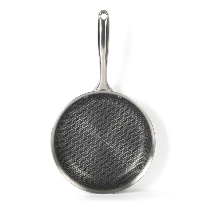 Oster Modessa 9.5" Stainless Steel Nonstick Fry Pan, , large