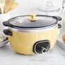Green Life Slow Cooker Healthy Duo 6-Quart Slow Cooker, Butter, large