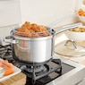Oster 4.8-Quart Stainless Steel Deep Fryer Set with Basket and Lid, , large