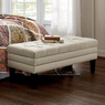 Broderick Tufted Bench, , large