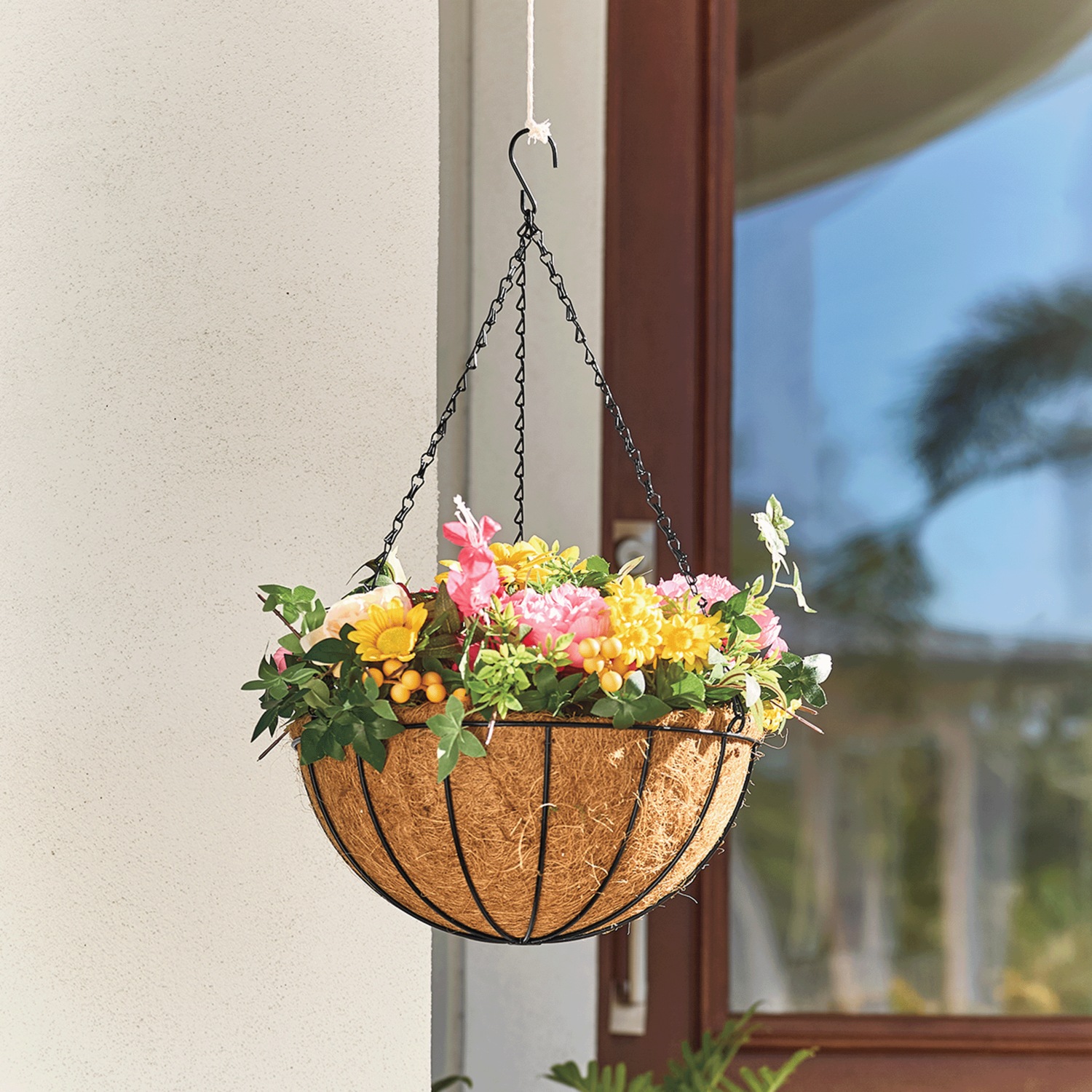 Colorful Outdoor Hanging Basket | Country Door