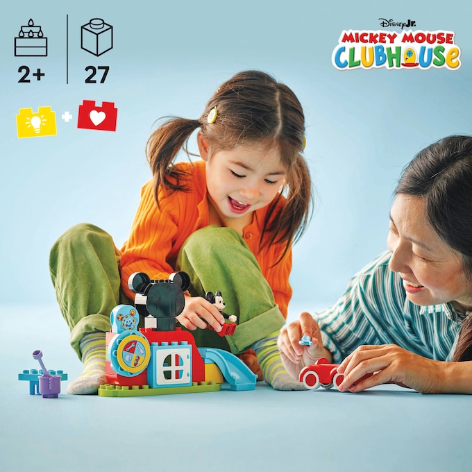 LEGO DUPLO Mickey Mouse Clubhouse & Car, , large
