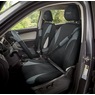 14-Piece Car Seat Cover Set - Universal Fit with Steering Wheel and Belt Covers, , large