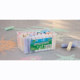 52-Piece Sidewalk Chalk, , large
