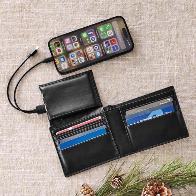 Mad Man Men's Charging Wallet, , large