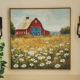 Rustic Americana Farm Wall Art, , large