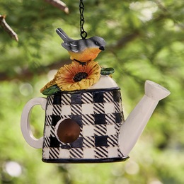 Check Watering Can Birdhouse, , large
