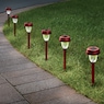6-Piece Solar Stake Light Set, , large
