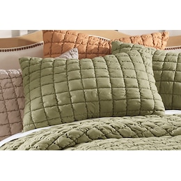 Cloud Puff Textured Sham, , large