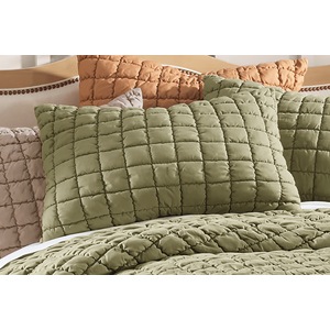 Cloud Puff Textured Sham, , large