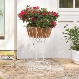 Janlie Weathered Plant Stand, , large