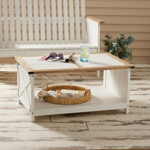 Barn Door Coffee Table, , large