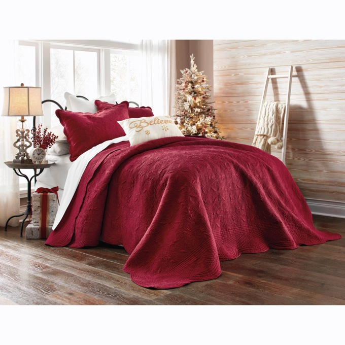 Chateau Oversized Reversible Cotton Quilt, , large