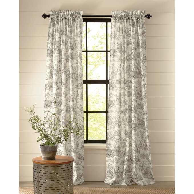 french country curtains