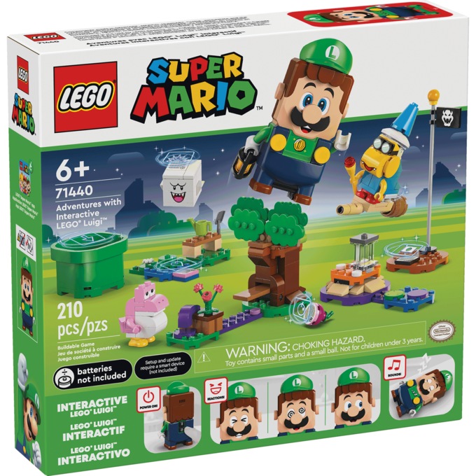 LEGO Adventures with Interactive LEGO Luigi, , large