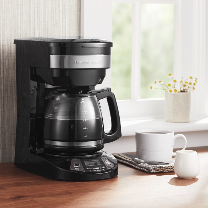 Hamilton Beach 12-Cup Programmable Coffee Maker, , large