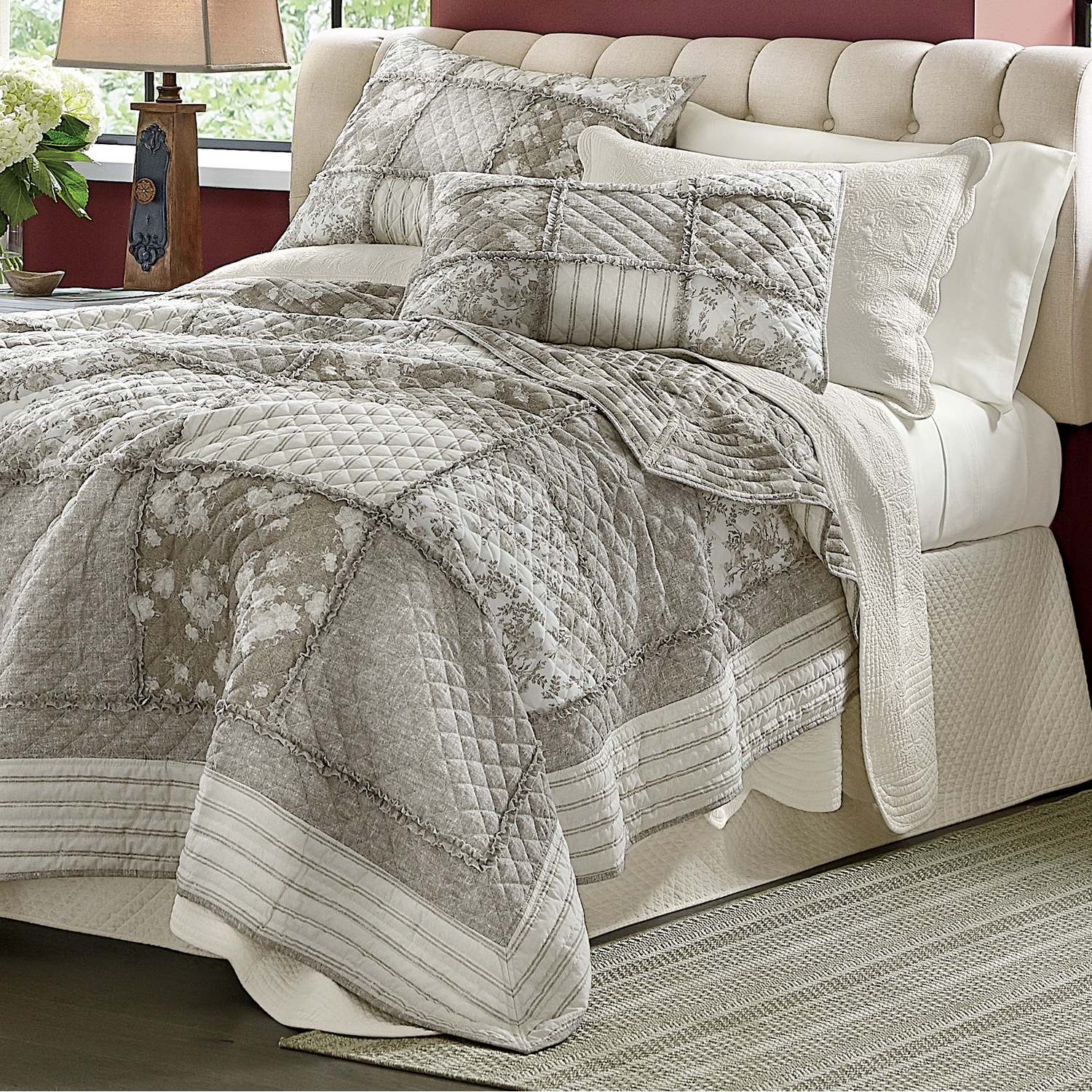 Cassidy Oversized Quilt and Sham | Country Door