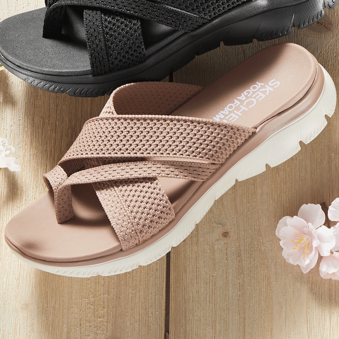 Skechers Summits Fantasy Walk Sandal with Yoga Foam Footbed, , large