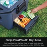 Ninja FrostVault Hard Cooler with Dry Zone, Blue, large