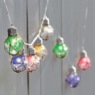 Solar Crackle Glass String Lights, , large