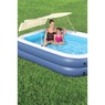 H20GO! Summer Bliss Shaded Inflatable Pool for Kids Ages 6 and Above, , large
