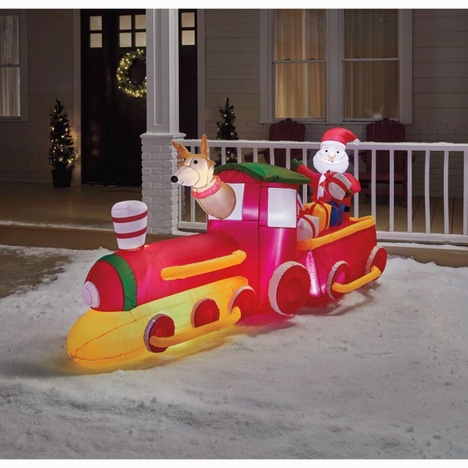 Christmas Train Inflatable, , large