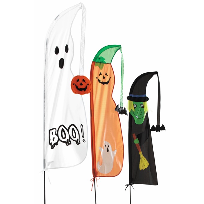 Outdoor Halloween Flag, , large
