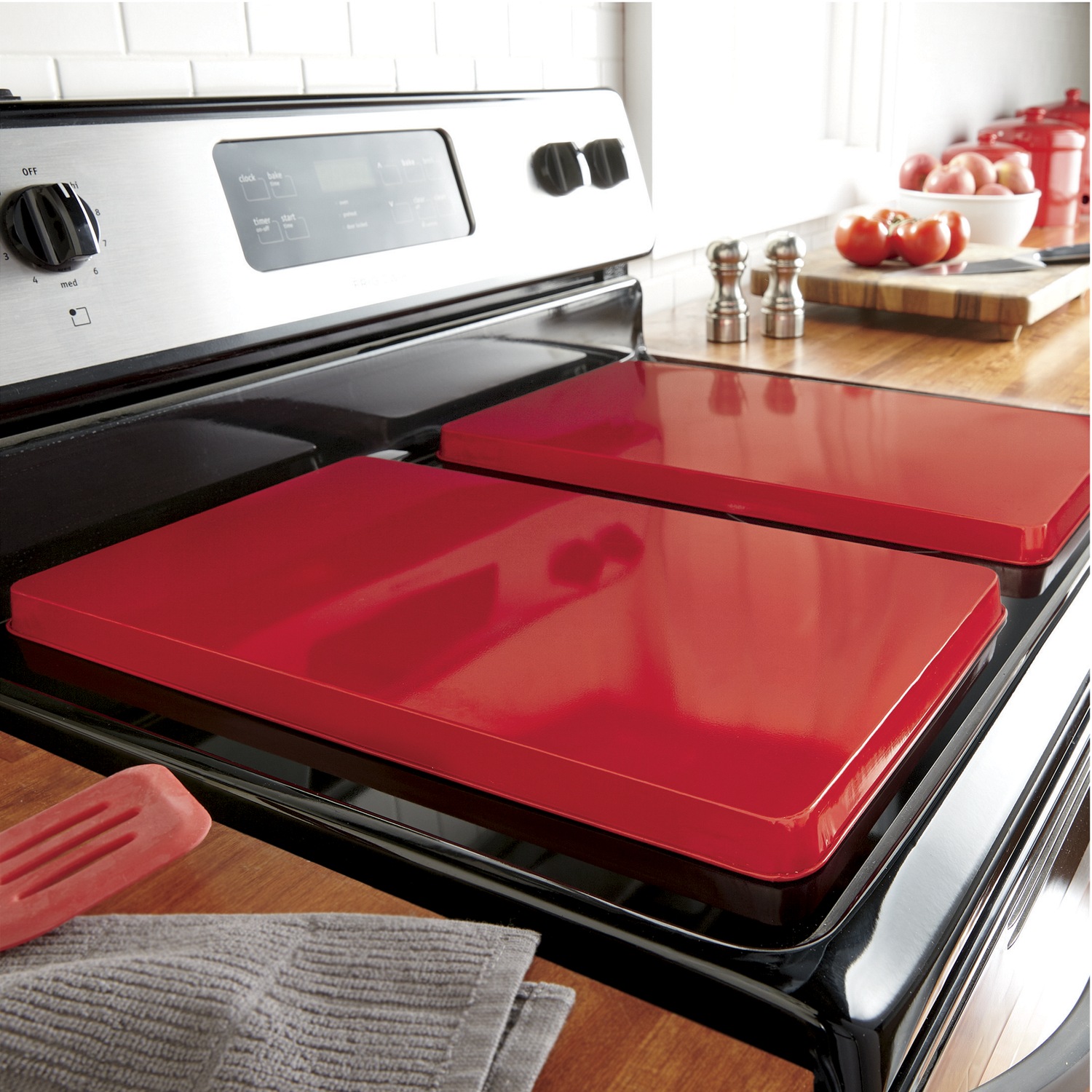 Set of 2 Rectangle Burner Covers | Country Door