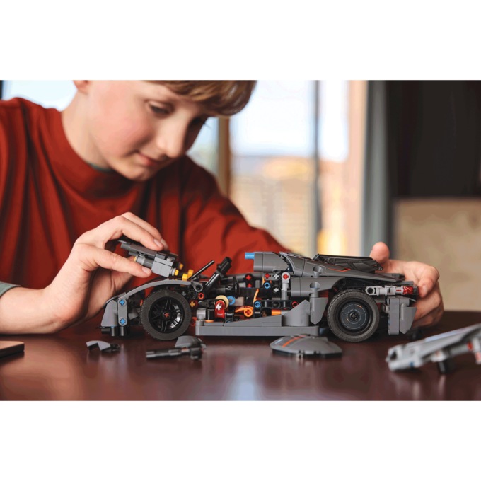 LEGO Koenigsegg Jesko Absolut Grey Hypercar, , large
