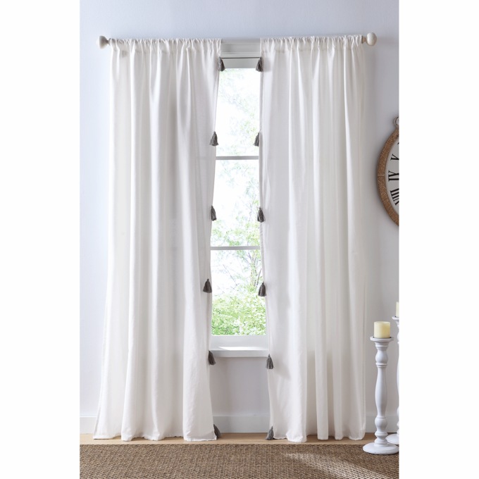 Monterrey Panel Pair, White, large