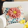 3-D Daisy Pillow Cover, , large