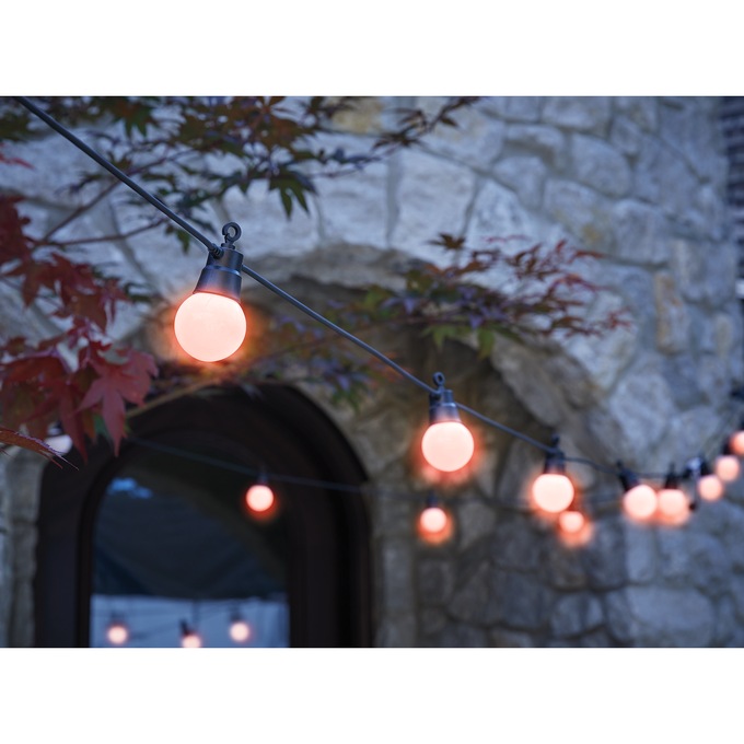 25' Solar String Lights, , large
