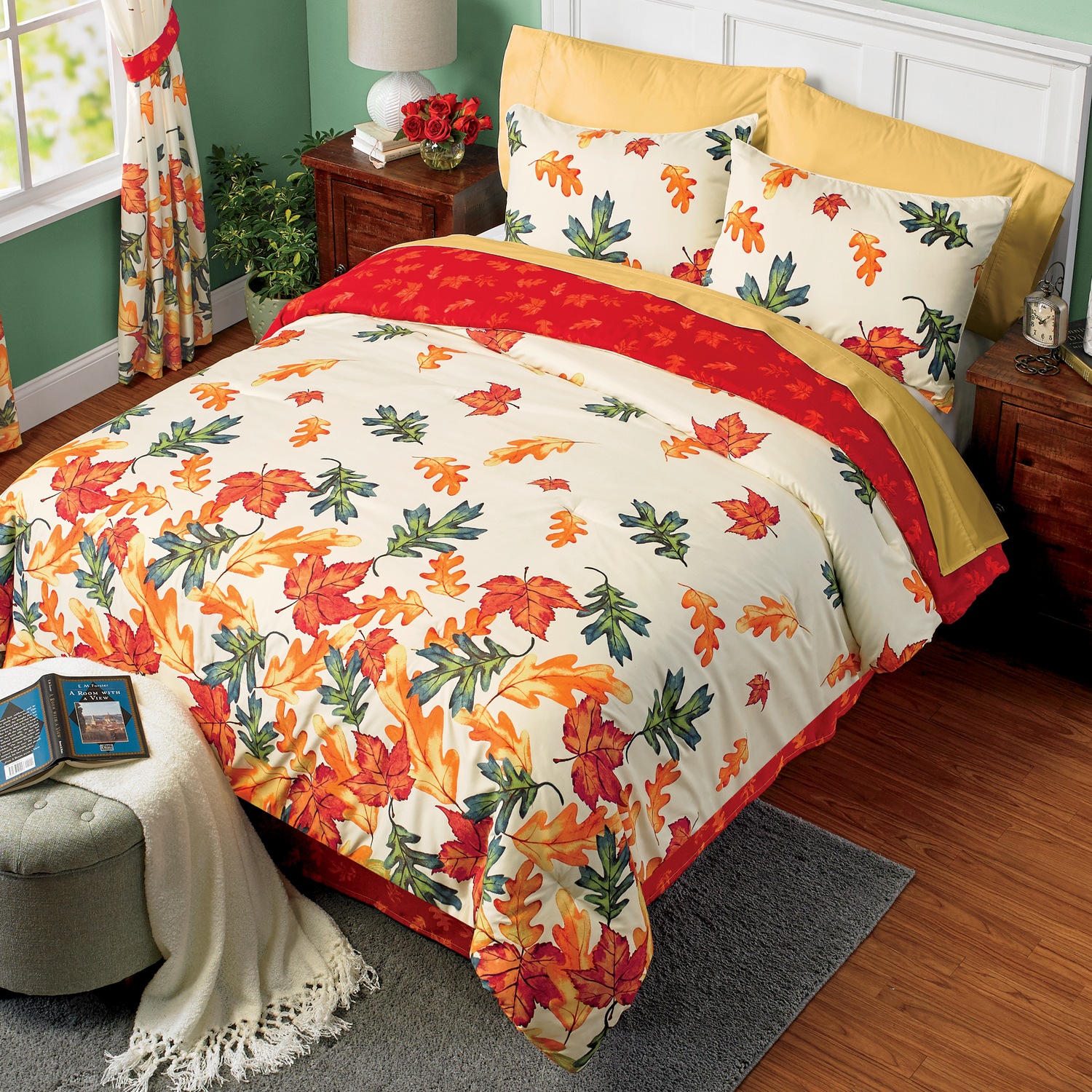 Oakland Comforter Set and Window Treatments Country Door