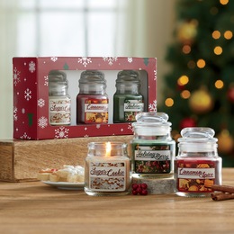 3-Piece Holiday Favorites Candle Gift Set, , large