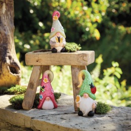 Set of 3 Humble Gnomes, , large