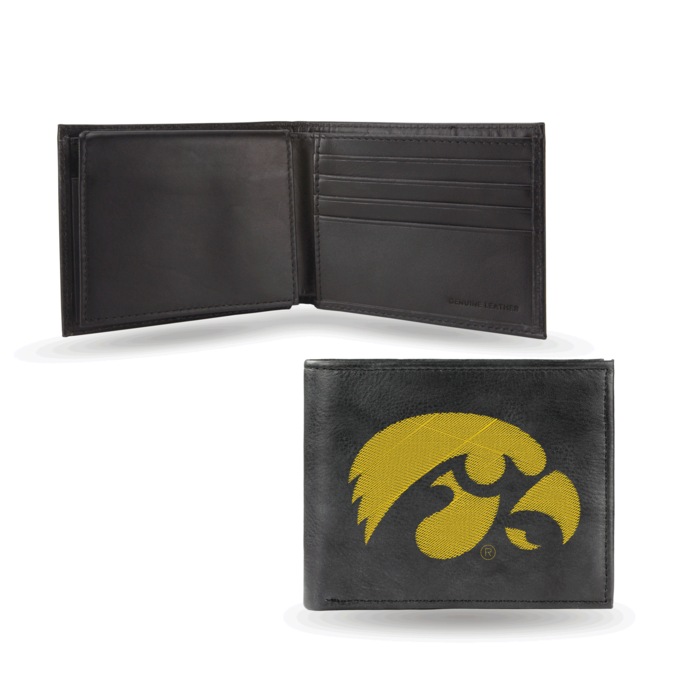 NCAA Leather Bifold Wallet, , large