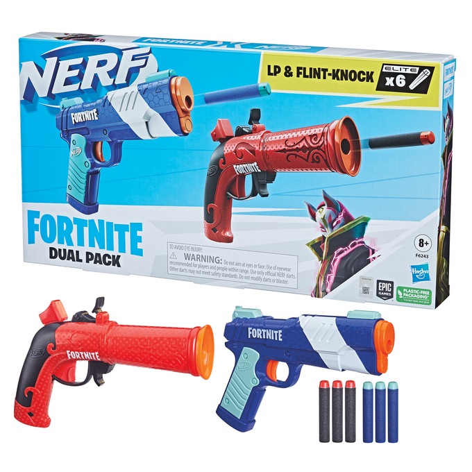 Nerf Fortnite Dual Pack, , large