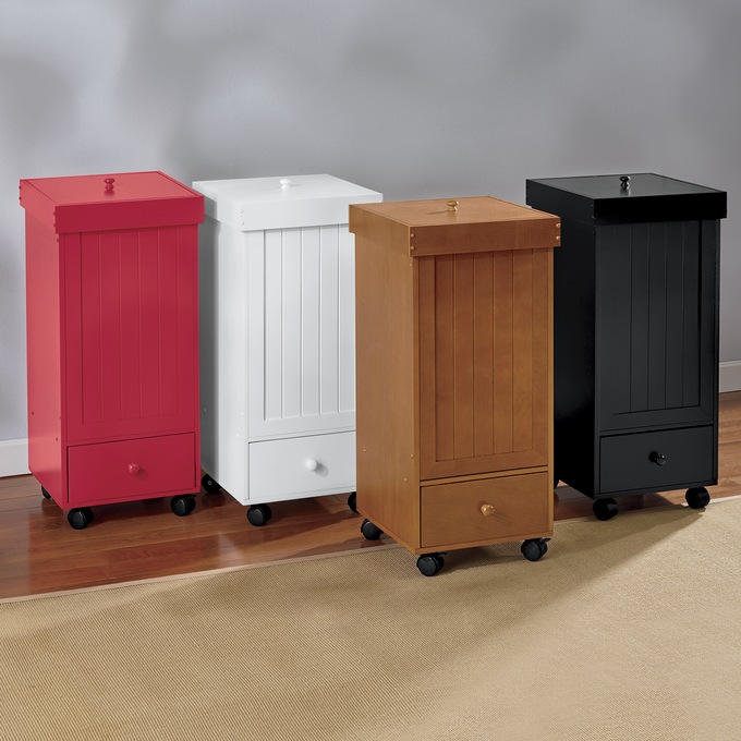 Rolling Trash Bin, , large