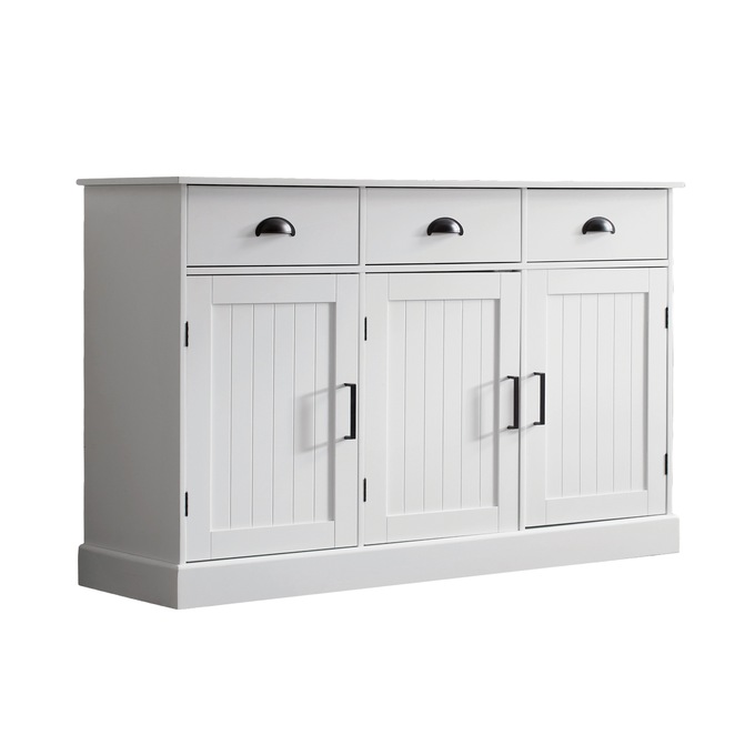 Miller Shaker-Style Sideboard Buffet Cabinet, , large