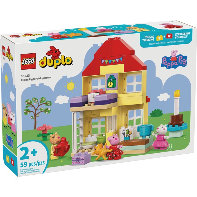 LEGO Peppa Pig Birthday House, , large